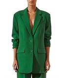 SHONA Joy Irena Oversized Blazer - Tree Green