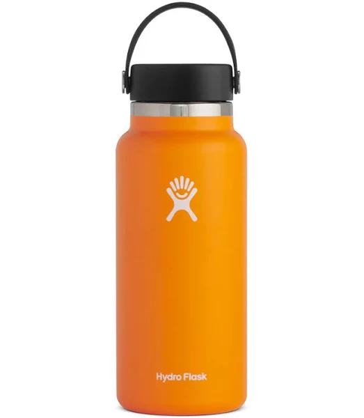 Shop Hydro Flask | 950ml Reusable Bottle - Clementine | Outerbound