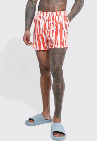 Short Length Man Swim Shorts