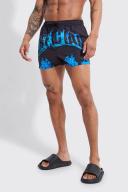 Short Length Official Graphic Swim Shorts