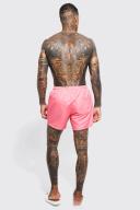 Short Length Plain Man Swim Shorts