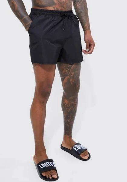 Short Length Ripstop Swim Shorts