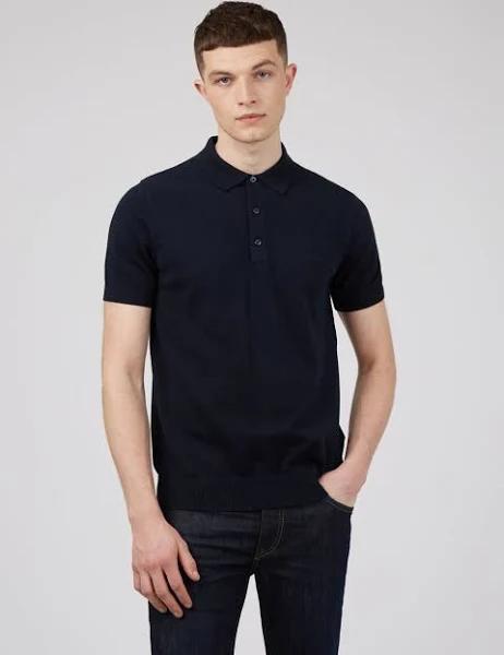 Short Sleeve Signature Knitted Polo