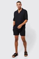 Short Sleeve Viscose Shirt & Short