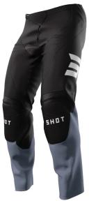 Shot Raw Escape Motocross Pants, black-grey, Size 34