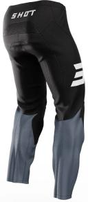 Shot Raw Escape Motocross Pants, black-grey, Size 34