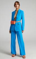 Showpo | Bonnie Tailored Wide Leg Pants in Blue - 10 (M)