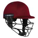 Shrey Armor 2.0 Mild Steel Cricket Helmet - Maroon - L | INTERSPORT