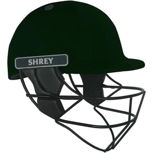 Shrey - Armor 2.0 Steel Cricket Helmet - Green - Junior