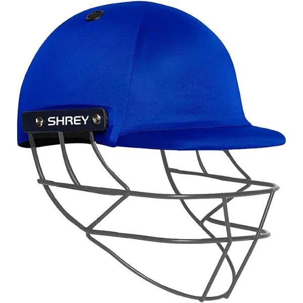 Shrey Performance 2.0 Mild Steel Senior Cricket Helmet - Royal - M | INTERSPORT