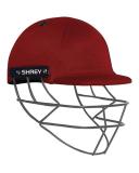 Shrey Performance Cricket Batting Helmet - Steel - Maroon - Youth