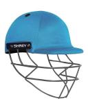 Shrey Performance Cricket Batting Helmet - Steel - Sky Blue - Senior, Standard