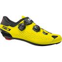 Sidi Genius 10 Road Shoes - Black-Yellow Fluo - EU 48