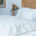 Sienna Living Bamboo Cotton 400 Thread Count Sheet Set 50cm Wall, Mega King / White