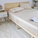 Sienna Living Bamboo Cotton 400 Thread Count Sheet Set 50cm Wall