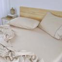 Sienna Living Bamboo Cotton 400 Thread Count Sheet Set - Double / Pearl Blue
