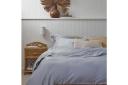 Sienna Living Bamboo Cotton | Charcoal | Quilt Cover and Fitted Sheet | Super King