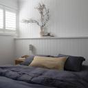 Sienna Living Bamboo Cotton | Charcoal | Quilt Cover and Fitted Sheet | Super King