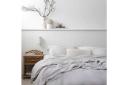 Sienna Living Bamboo Cotton | Charcoal | Quilt Cover and Fitted Sheet | Super King