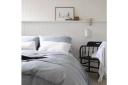 Sienna Living Bamboo Cotton | Silver | Quilt Cover and Fitted Sheet | Double