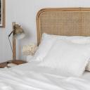 Sienna Living Bamboo Egyptian Cotton 400 Thread Count Fitted Sheet - Single / Blush