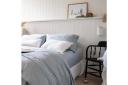 Sienna Living Bamboo Egyptian Cotton Fitted Sheet, Long Single / Coast