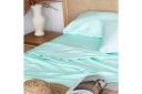 Sienna Living Bamboo Egyptian Cotton Fitted Sheet, Queen / Light Silver