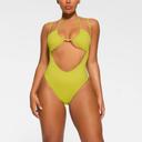 Signature Swim Open Bust One Piece | Citrus