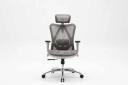 Sihoo M57 Ergonomic Office Chair Grey Frame With Grey Mesh | Plusup