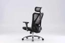 Sihoo M57 Ergonomic Office Chair Grey Frame With Grey Mesh | Plusup