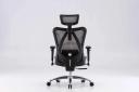 Sihoo M57 Ergonomic Office Chair Grey Frame With Grey Mesh | Plusup