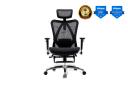 Sihoo M57 Ergonomic Office Chair With Built-in Footrest Black Mesh