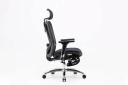 Sihoo M57 Ergonomic Office Chair With Built-in Footrest Black Mesh