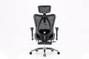 Sihoo M57 Ergonomic Office Chair With Built-in Footrest Black Mesh