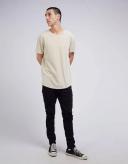Silent Theory Acid Pique Tee in Sand XL