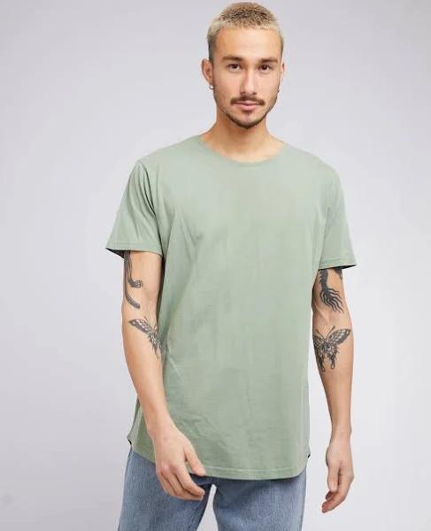 Silent Theory Acid Tail Tee Light Green, L / Green