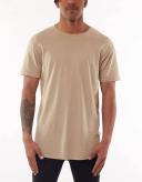 Silent Theory Men's Acid Tail Tee Sand | Size XXXL | 100% Cotton
