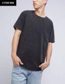 Silent Theory Men's Acid Tail Tee Washed Blue | Size XXL