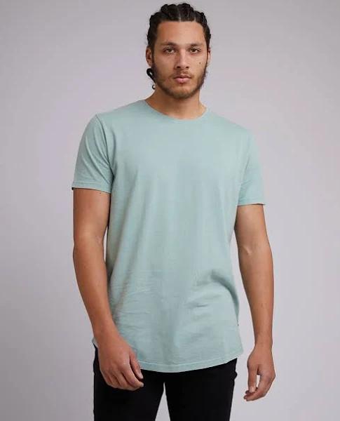 Silent Theory Mens Acid Tail Tee Sky Blue / S