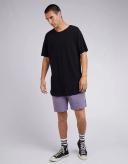 Silent Theory - Mens Basic Tees - Acid Pique Tee Black