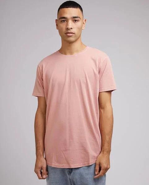 Silent Theory - Mens Basic Tees - Acid Tail Tee Musk - at Edge Clothing - Size:M