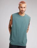 Silent Theory - Mens Singlets - Standard Muscle Forest