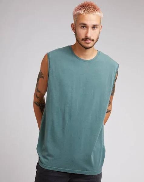 Silent Theory - Mens Singlets - Standard Muscle Forest