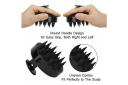 Silicone Scalp Shampoo Massage Brush Shower Washing Massager Head Hair Comb AU