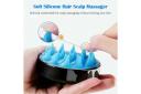 Silicone Scalp Shampoo Massage Brush Shower Washing Massager Head Hair Comb AU