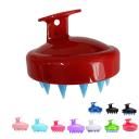 Silicone Scalp Shampoo Massage Brush Shower Washing Massager Head Hair Comb AU