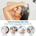 Silicone Scalp Shampoo Massage Brush Shower Washing Massager Head Hair Comb AU