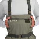 Simms Tributary Stockingfoot Wader MS 9-11 / Regiment Camo Olive Drab