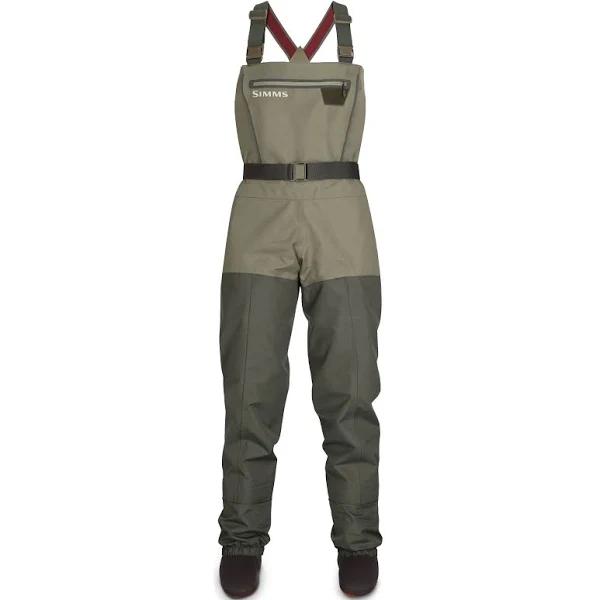 Simms Women's Tributary Stockingfoot Waders, XL 9-10, Basalt