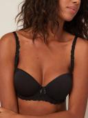 Simone Perele Andora 3D Contour T-Shirt Bra in Black 14F